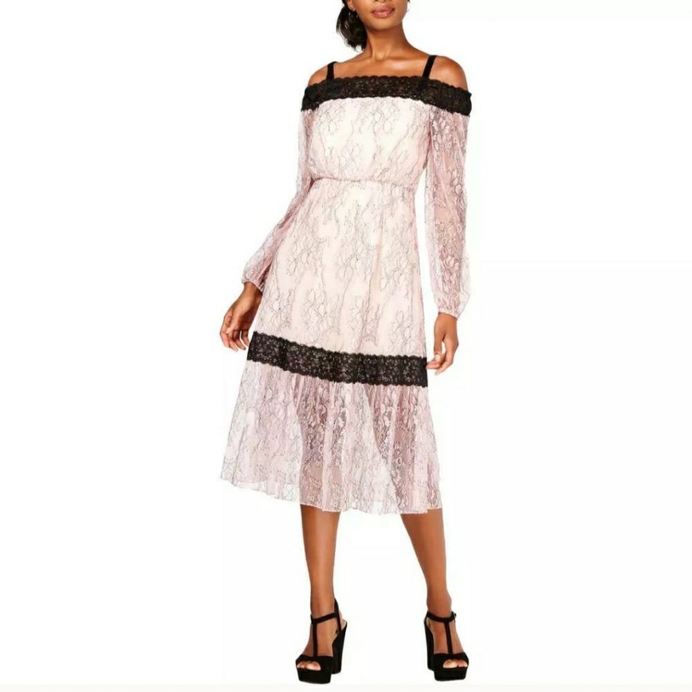 NWT Avec Les Filles Lace Cocktail Dress